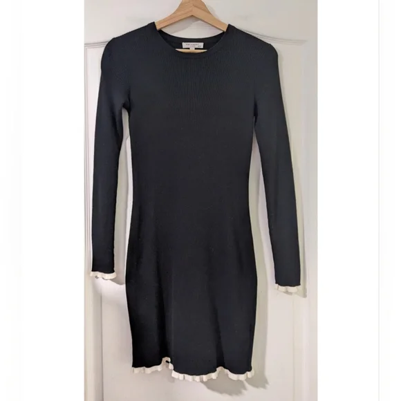 Equipment | Fifi Ruffle Trim Rib Dress - Picture 5 of 10